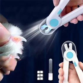 Comparer les prix de Tondeuse à Ongles pour Animaux Domestiques avec Lumière LED Professionnel Coupe Griffes Animaux De Compagnie