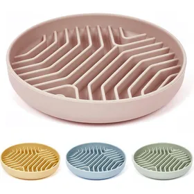 Comparer les prix de Gamelles à alimentation lente pour chien en silicone avec ventouses anti-étouffement design antidérapant réduit lennui