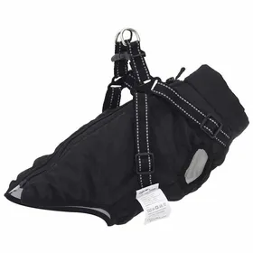 Comparer les prix de Manteau pour chiens - vidaXL - Harnais intégré - Imperméable - Réfléchissant - Taille L40