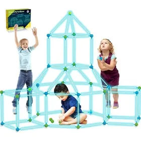 Comparer les prix de Kit de Construction Kit De Construction pour Enfants 85 Pièces Brillent dans Le Noir