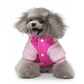 Comparer les prix de Manteau dhiver pour chien doudoune chaude et rembourrée vêtement coupe-vent et léger pour lextérieur (rose)