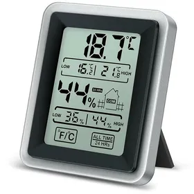 Comparer les prix de Hygromètre Thermomètre Intérieur Température Humidité Moniteur Indicateur Haute Précision Écran LCD Facile à Lire Portab Étiquette