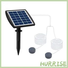 Comparer les prix de Aérateur solaire détang avec Tube doxygène et pierre à bulles pompe à oxygène solaire 6 V 2 W 08 L/min pour étang Aquarium