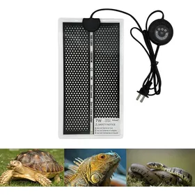 Comparer les prix de Coussin chauffant pour reptiles - ULISEM - 7 boutons - Fonction minutée - 7 W