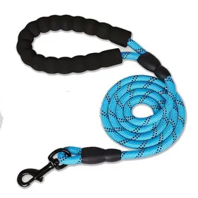 Comparer les prix de Laisse Nylon 1m50 Bleue avec coutures réfléchissantes