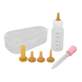 Comparer les prix de SALUTUYA biberon dallaitement pour animaux de compagnie Petit biberon pour animaux de table cuisine Pacification brune + rose