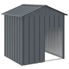 Meilleurs prix pour SALE dhiver Niche/Maison pour chien - UU - Grand Chenil - avec toit - anthracite acier galvanisé CC320