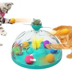 Meilleurs prix pour Coffre au trésor pour chat jouet interactif pour chats dintérieur