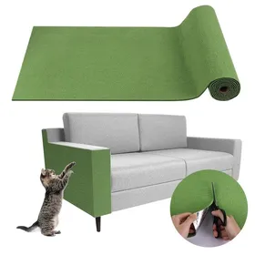 Meilleurs prix pour Tapis griffoir pour Chat adhésif Tapis grattoir Protection canape Chat Anti Griffe (Vert Fruit 40×300cm) Fruit Green 40×30 GRIFFOIR