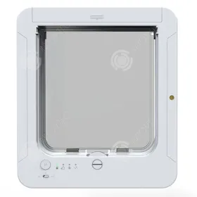 Comparer les prix de INN Chatière 298x263mm Un capteur Sensible intelligent automatique peut contrôler la direction dentrée et de sortie de la chatière