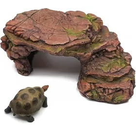 Meilleurs prix pour Abri Pour Tortue Caverne Reptiles Gecko Plateforme Tortue Aquatique Pour Rampes Plateforme Abri Reptiles Et Amphibiens