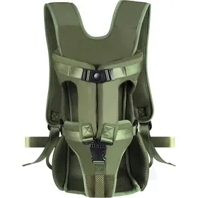 Comparer les prix de Sac à dos pour chien sac de transport pour chien sac à dos de randonnée pour chiens de petite et moyenne taille vert armé ODIPIE