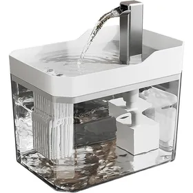 Comparer les prix de Fontaine à eau automatique pour chat - Phoesky - 15 L - Filtre à eau - Antidérapant - 165x115x12 cm - PET PP - 25 W