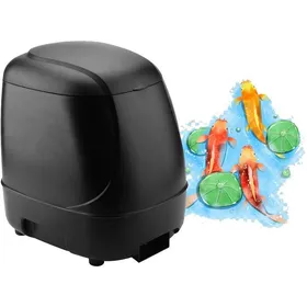 Meilleurs prix pour 1 Distributeur nourriture poisson 10L capacité programmable 4 fois jour granulés 2-9mm bassin extérieur .