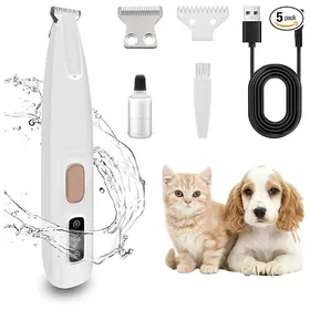 Comparer les prix de Tondeuse pour coussinets et poils danimaux tondeuse à poils pour chiens et chats réchargeable sans fil lame en céramique