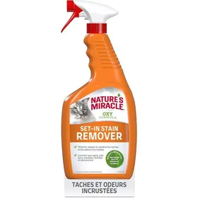 Comparer les prix de Set-In Stain Remover-Solution en Spray conçue pour les taches et les odeurs de chat profondément incrustées – Formule– 709 ml