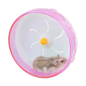 Meilleurs prix pour Roue de course pour hamster, jouet d'exercice de jogging silencieux de 18 cm, accessoires pour cage à hamster pour hamsters nains