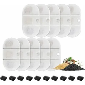 Comparer les prix de Filtres pour fontaine à eau - Petlibro - Capsule 21 L - Lot de 10 - Filtration quadruple - Compatible PLWF002