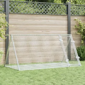 Meilleurs prix pour Enclos - Cage à lapin argenté 200x105x91 cm - Acier galvanisé SS00212949