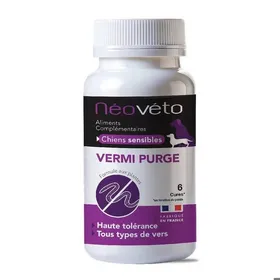 Comparer les prix de Vermifuge - NEOVETO - Vermipurge Chiens Sensibles - Haute Tolérance - Naturel - Fabriqué en France