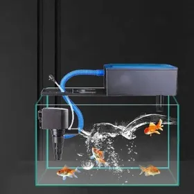 Comparer les prix de Filtre daquarium trois en un - PZCC - Circulation silencieuse - Oxygénation optimale - Pompe submersible