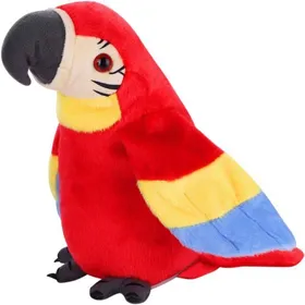 Comparer les prix de Doudou Perroquet Parlant Jouet Peluche Electrique Peut Jouer chansons Répétez Ce Que Vous Dites  Agitant des Ailes Cadeau Enfants