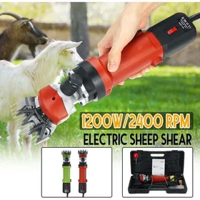 Comparer les prix de Cisailles électriques pour animaux - VIREX® - 1200W - 6 vitesses - Pour moutons chèvres lamas chevaux alpagas