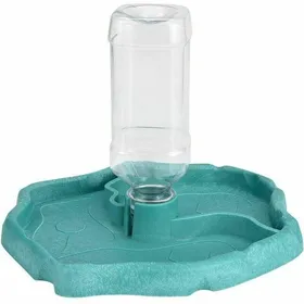 Comparer les prix de Fontaine à eau 2 en 1 pour chat & tortue - Distributeur + bol - Accessoire aquarium reptile Label