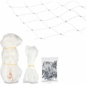 Meilleurs prix pour Filet de sécurité pour chat - Unbrand - Dimensions 6x3 m - Résistant aux UV - Indéchirable - Installation facile