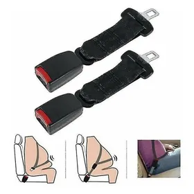 Comparer les prix de Lot de 2 rallonges de ceinture de sécurité universelles pour voiture, sangles d'extension de ceinture de sécurité réglables, 23 cm,