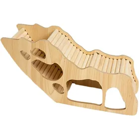 Meilleurs prix pour Cachette de hamster petite cabane pour animaux de compagnie habitat gerbil accessoires en cage (b)