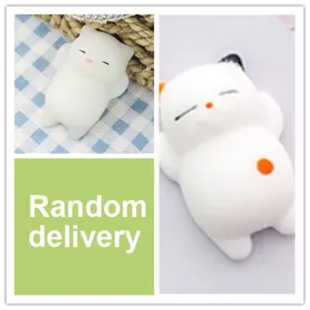 Meilleurs prix pour OMABETA Jouet compressé Squeeze Stress Relief Toy Animal Touet Soft Pvc Discompression Toy Party Favor jeux accessoire Petit Chat
