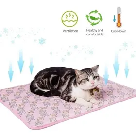 Meilleurs prix pour Tapis de Refroidissement - Summer Pet - 50x70CM - Rose - Doux et Respirant - Idéal pour Voyages Rose rose CORBEILLE