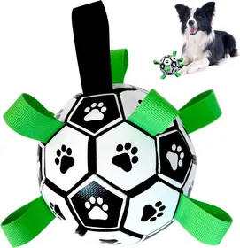 Comparer les prix de Jouet pour Chien - Balle Interactive à rapporter pour Chien - Jouet d'extérieur Durable pour Les activités de tirage et d'eau