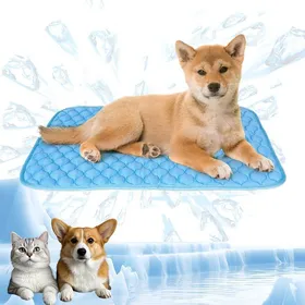 Meilleurs prix pour Tapis rafraîchissant pour chien et chat AIMOONSA 70 x 55 cm — bleu auto‑refroidissant