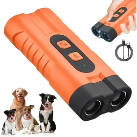 Meilleurs prix pour Dispositif anti - aboiements pour chiens - Répulsif ultrasonique - Appareil rechargeable avec 3 - Idéal pour le dressa