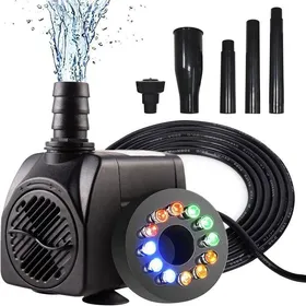 Comparer les prix de Pompe Bassin 750L/H 15W 220V Submersible Fontaine LED Buses Aquarium Jardin Extérieur Silencieuse ENEVAOCT