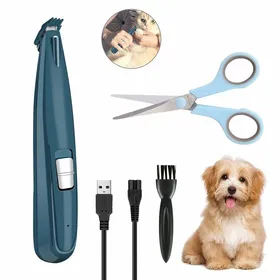 Meilleurs prix pour Tondeuse professionnelle pour chien, électrique sans fil, Kit de toilettage pour chien, rasoir pour animaux de compagnie