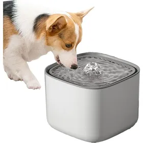 Comparer les prix de Fontaine à eau pour animaux distributeur deau de 3 L quadruple filtre pompe réglable nettoyage facile conception sécu
