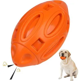 Comparer les prix de Jouet Indestructible pour Chien Balle Sonore en Caoutchouc pour Chiens Moyens et Grands YYV