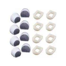 Comparer les prix de Lot de 16 Prfiltres en Mousse et Filtre Carbone pour Fontaine PetSafe PZCC
