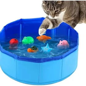 Comparer les prix de Cat Toy Pool with Plastic Fish KIT EDUCATION ACTIVITE