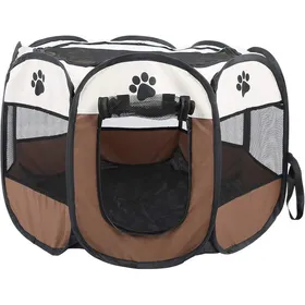 Meilleurs prix pour Cage grillagée pour animauxcage pliable et portable housse de tente de jeu pour chats et chiensusage intérieur/extérieur