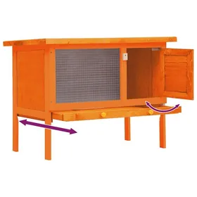 Comparer les prix de BEL ACHAT*Clapier - Enclos Extérieur de Jardin - poules/lapins - Poulailler dextérieur Enclos pour petits animaux 1 niveau Bois
