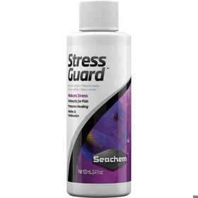 Meilleurs prix pour Accessoire pour aquarium - Seachem - Stressguard - 100 ml - Antiseptique - Cicatrisant