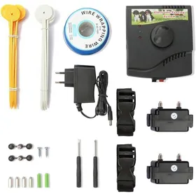 Comparer les prix de Cloture Electrique pour Chien Collier Anti Fugue avec 2 colliers Label