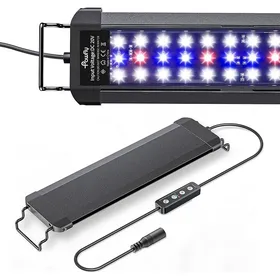 Meilleurs prix pour 11 W Éclairages pour aquarium pour 30 à 45 cm étendable Lumière d& 39 aquarium 30-45 cm Réservoir TéLéCOMMA