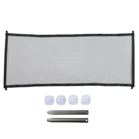 Comparer les prix de Barrière de sécurité pour animaux de compagnie, barrière de protection en maille pour escaliers, portes, couloirs, rampes,