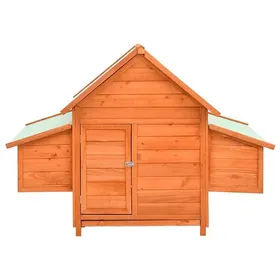 Comparer les prix de Printemps/étéPoulailler 150x96x110cm Bois de sap - MODERNE Poulailler 150x96x110 cm Bois de sapin massif 38253