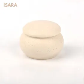Meilleurs prix pour Urne funéraire miniature de luxe pour chien et chat - Urne en grès - Urnes - Urne pour animaux - Urne pour chien décédé - Urne pour